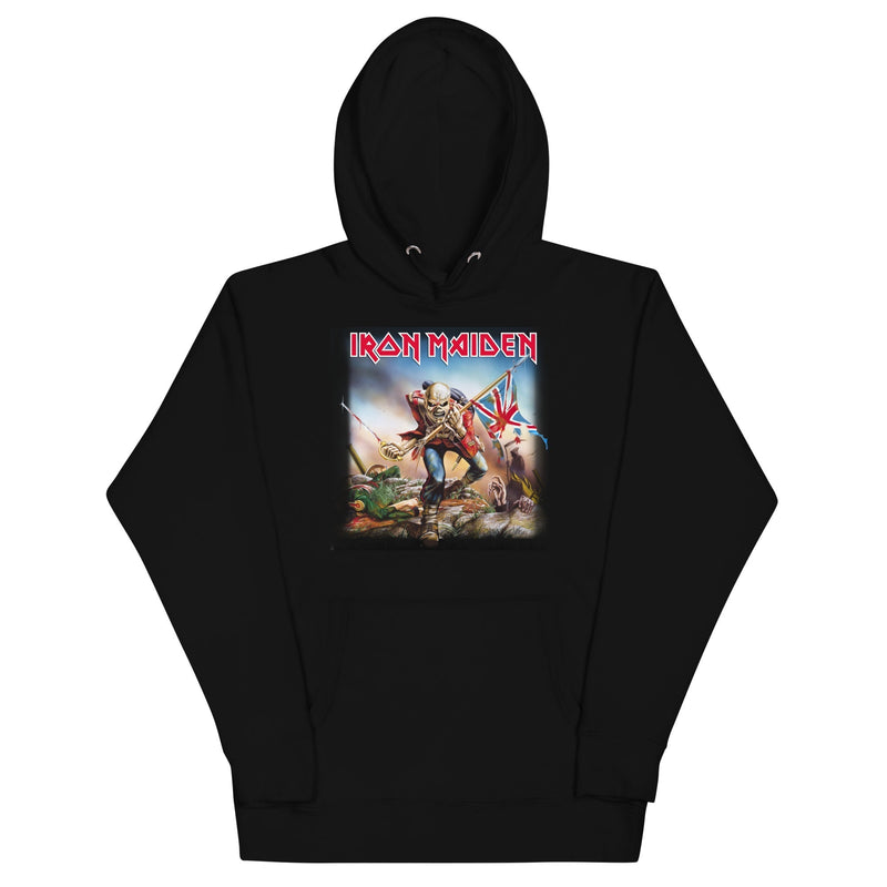 Iron Maiden - Flag Hoodie - Black