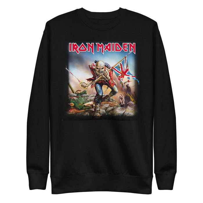 Iron Maiden - Flag Sweatshirt - Black