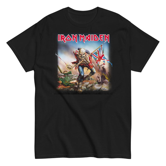 Iron Maiden - Flag T-Shirt - Black