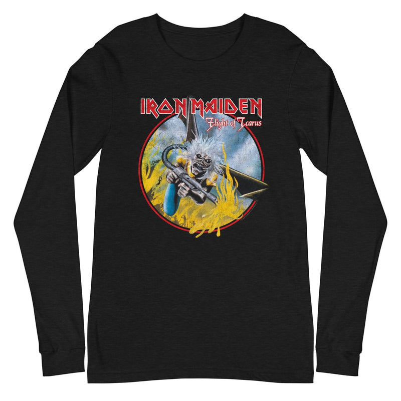 Iron Maiden - Flight of Icarus Long Sleeve T-Shirt - Black