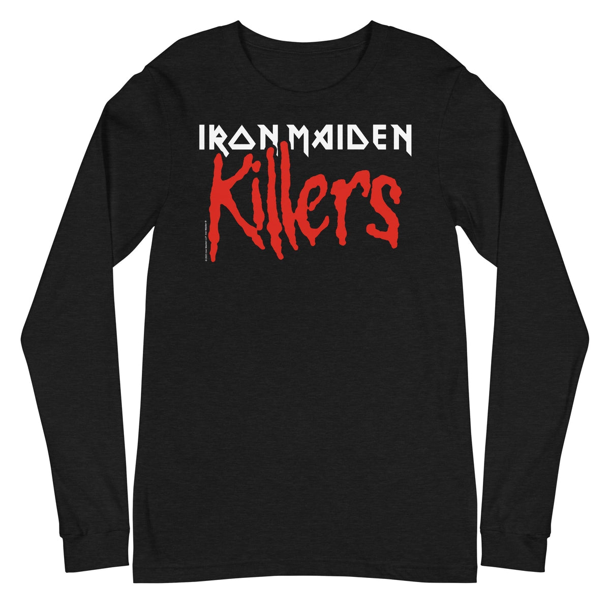 Iron Maiden - Killers Drip Long Sleeve T-Shirt - Black