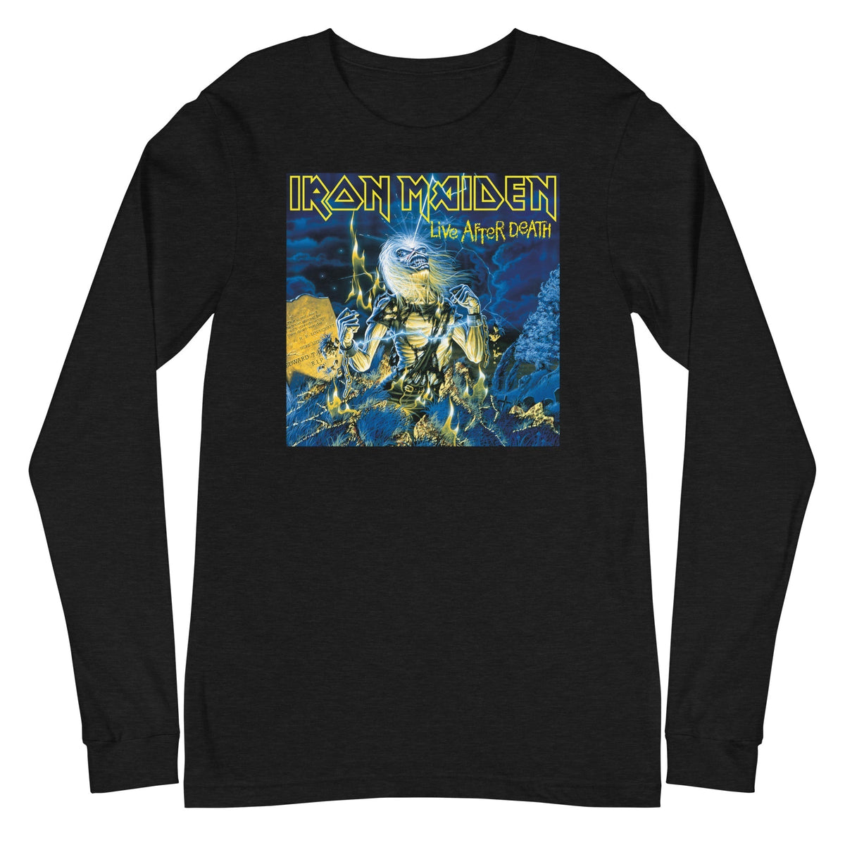 Iron Maiden - Life After Death Long Sleeve T-Shirt - Black