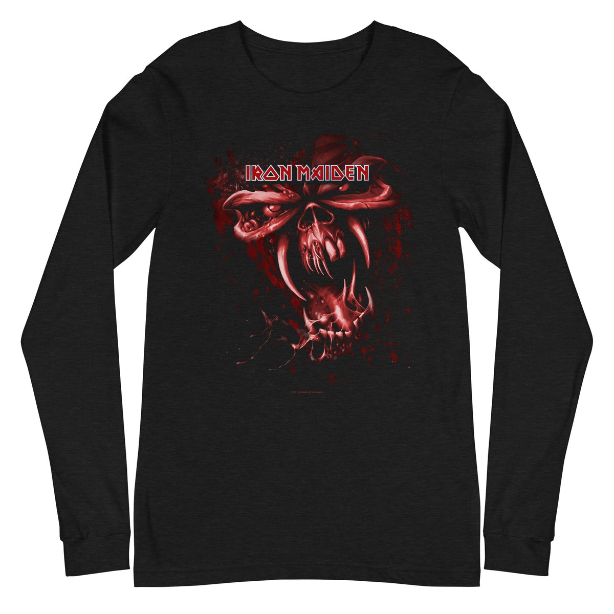 Iron Maiden - Mouth of the Beast Long Sleeve T-Shirt - Black