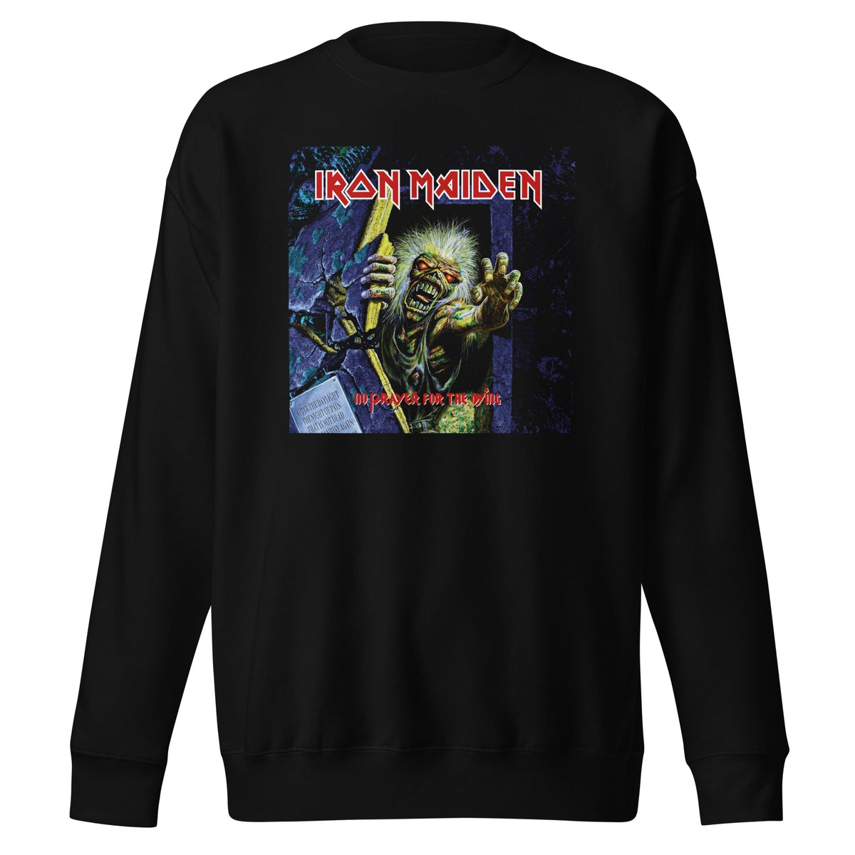 Iron Maiden - No Prayer for the Dying Sweatshirt - Black