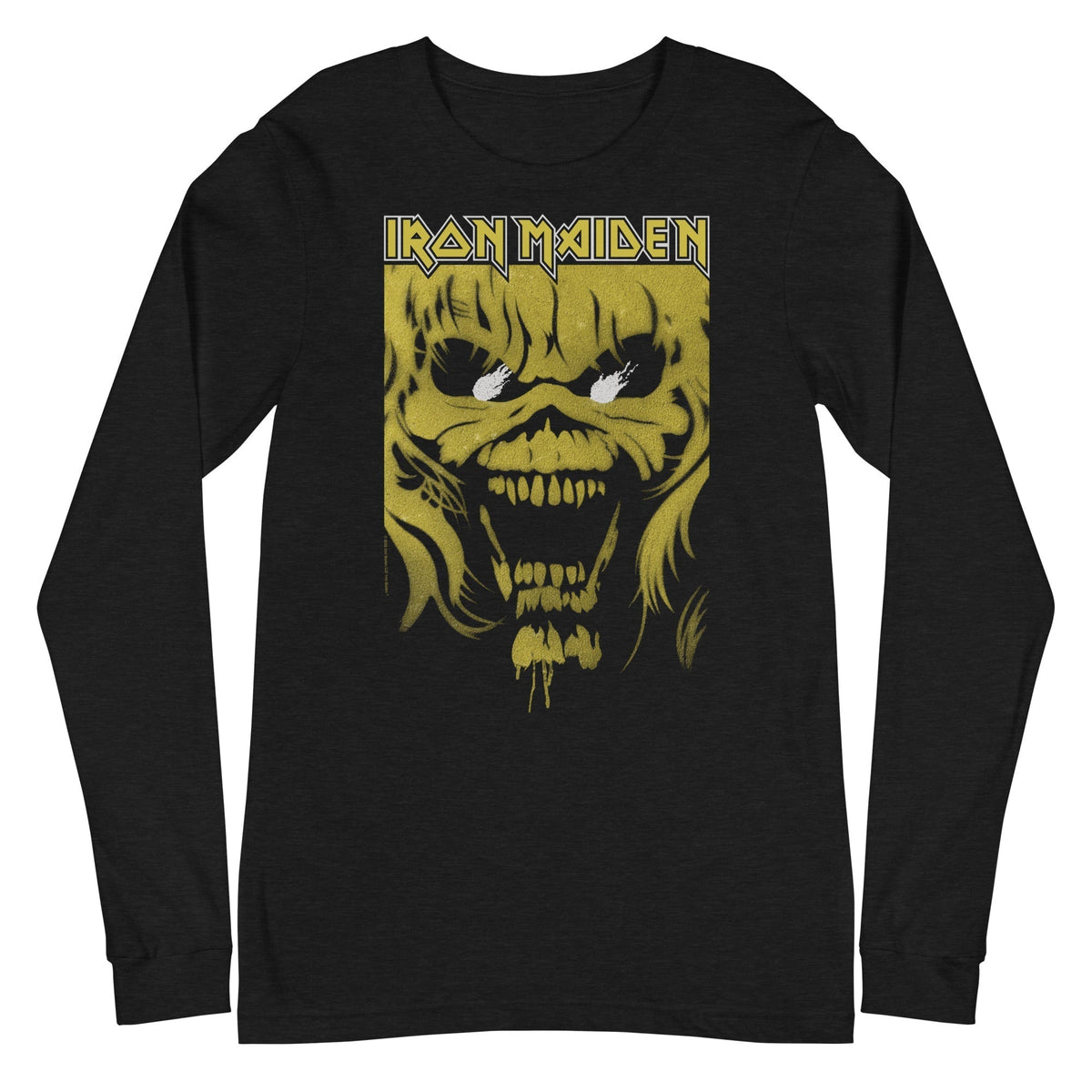 Iron Maiden - Open Mouth Long Sleeve T-Shirt - Black