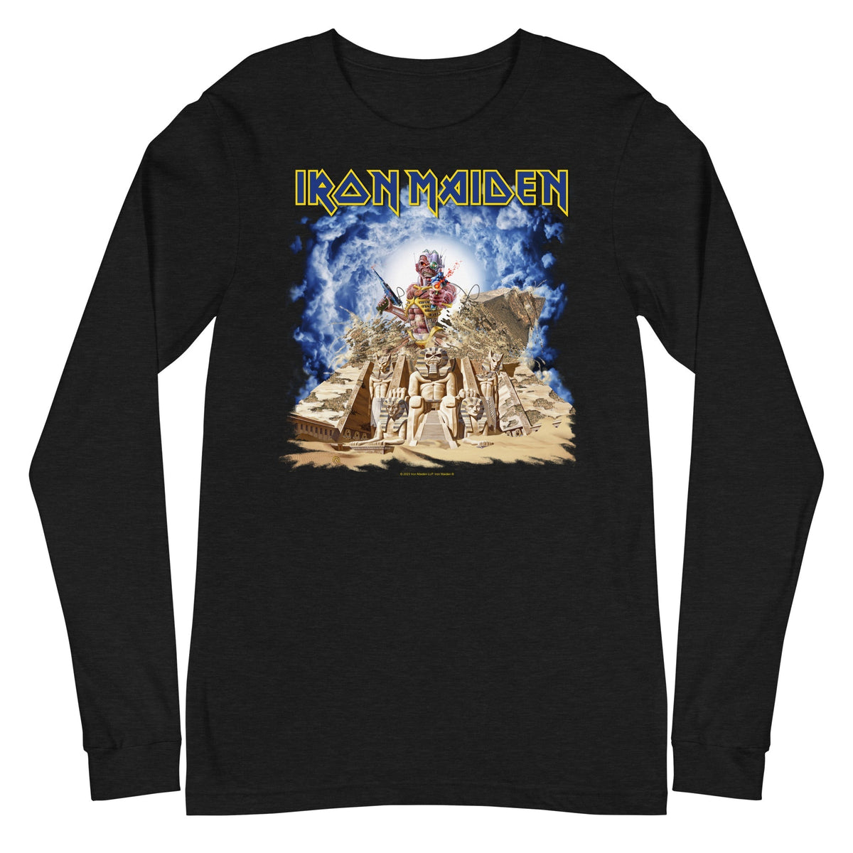 Iron Maiden - Pharoh Eddie Long Sleeve T-Shirt - Black