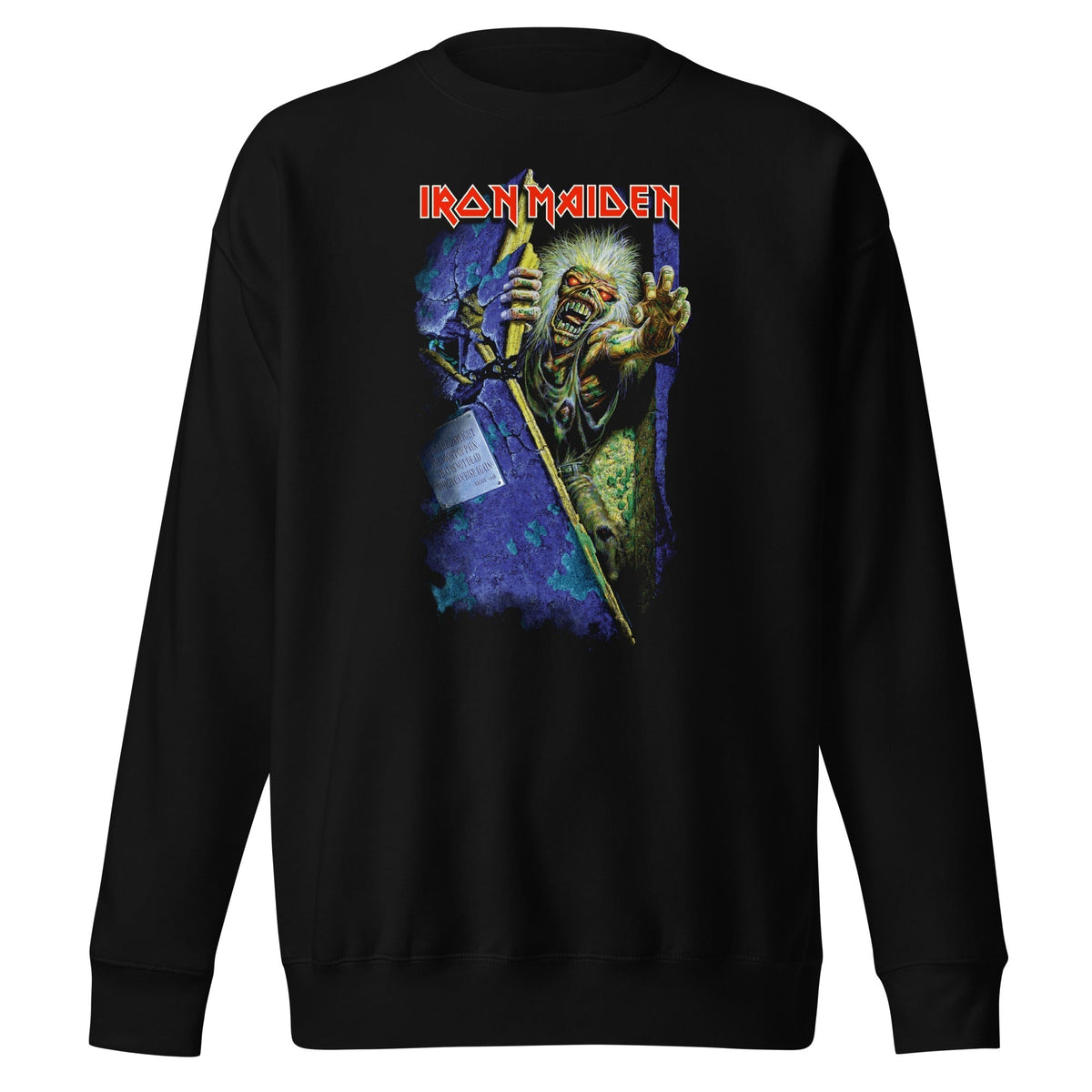 Iron Maiden - Reaching Eddie Sweatshirt - Black