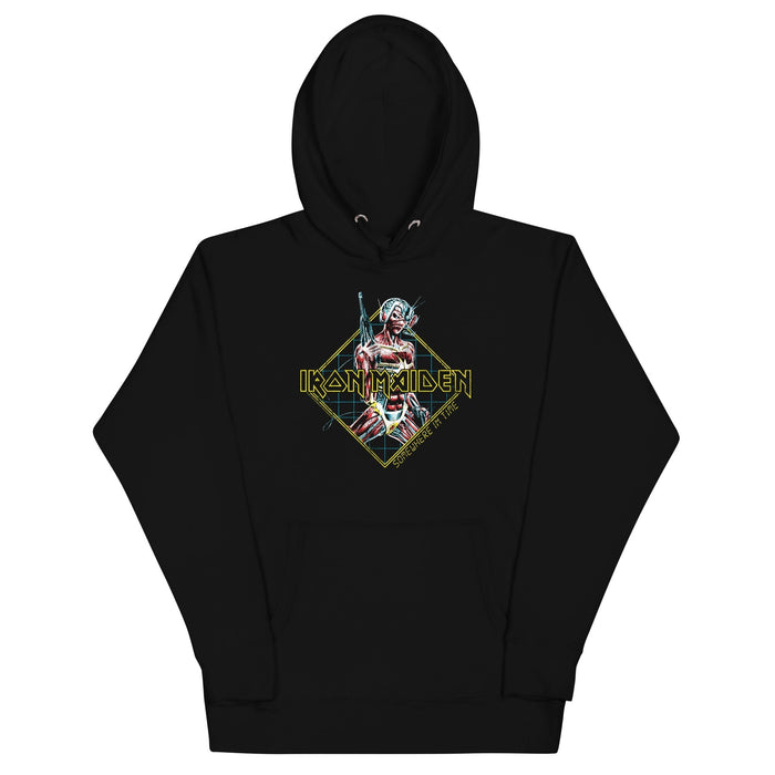 Iron Maiden - Rhombus Hoodie - Black