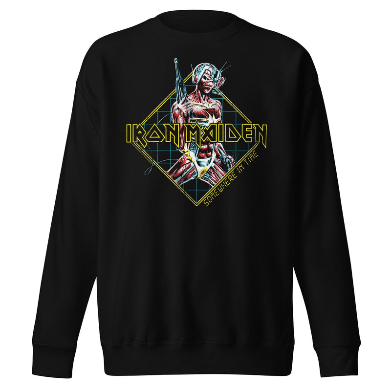 Iron Maiden - Rhombus Sweatshirt - Black