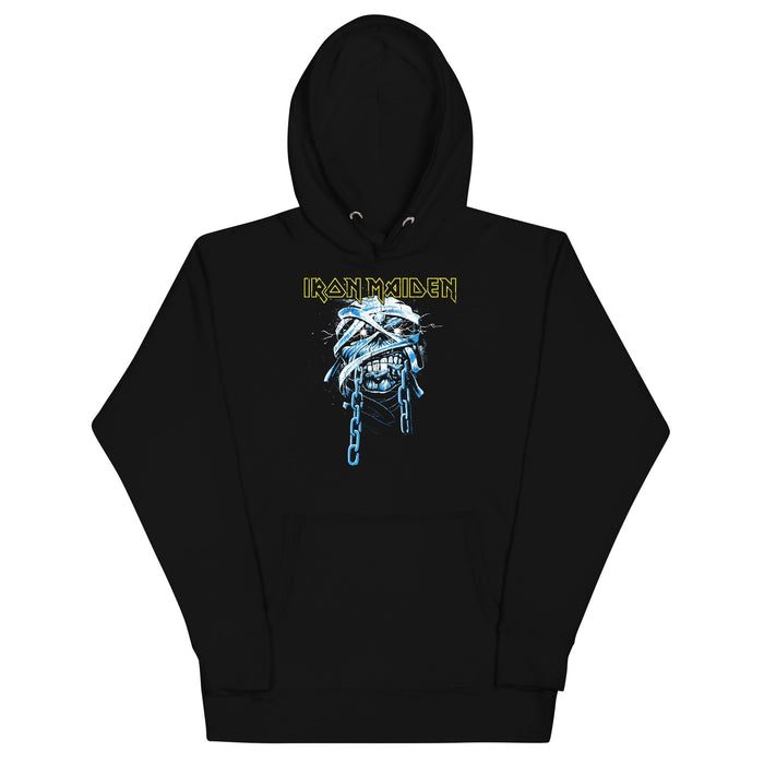 Iron Maiden - Skull Chain Hoodie - Black