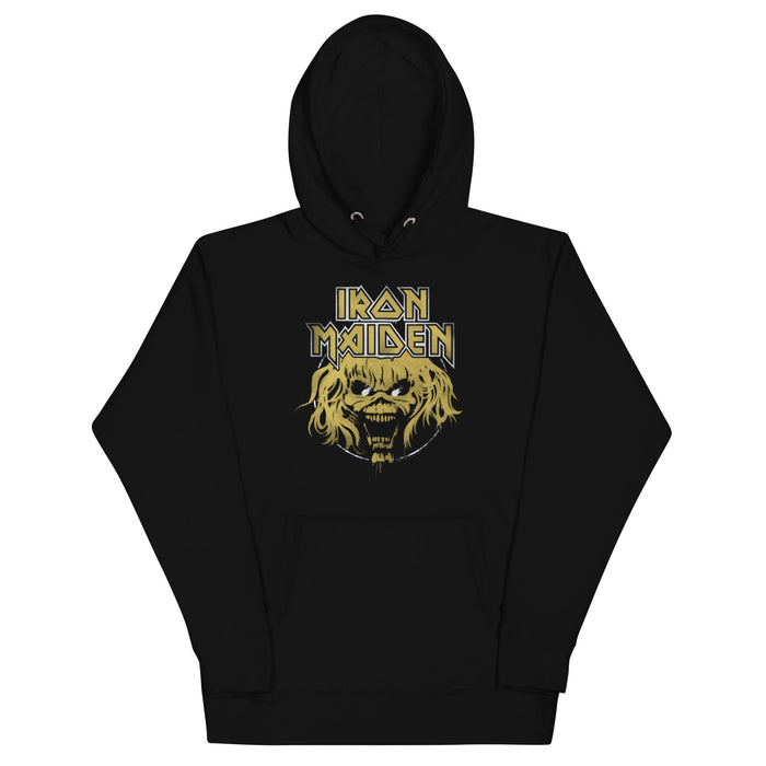 Iron Maiden - Stacked Logo Hoodie - Black