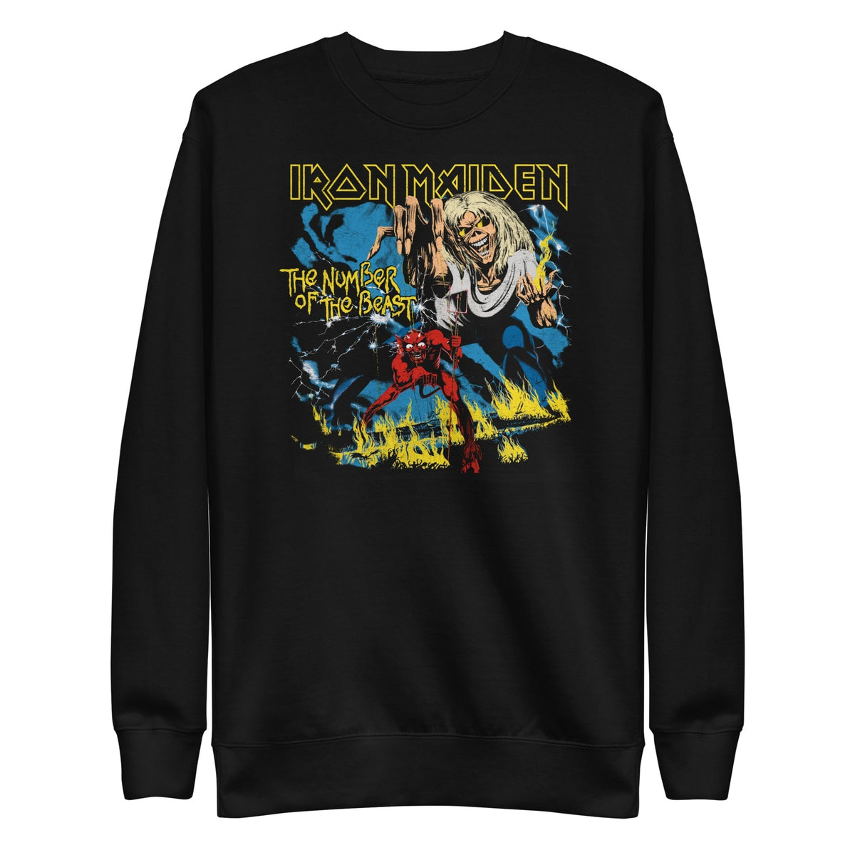 Iron Maiden - The Number of the Beast Sweatshirt - Black