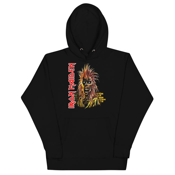 Iron Maiden - Vertical Eddie Hoodie - Black