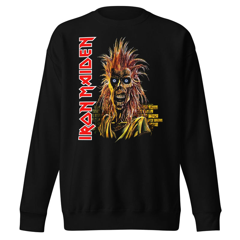 Iron Maiden - Vertical Eddie Sweatshirt - Black