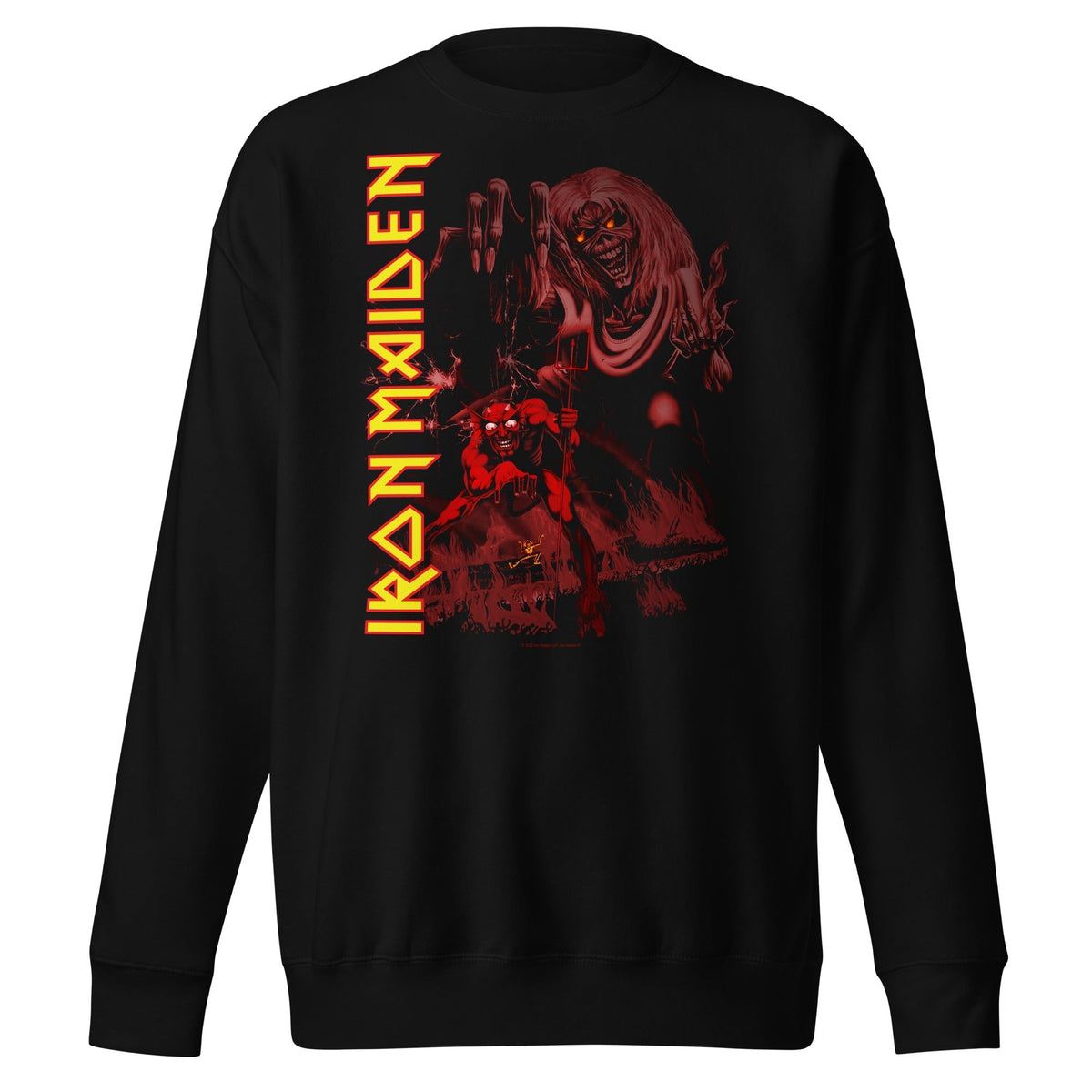 Iron Maiden - Vertical Hell Sweatshirt - Black