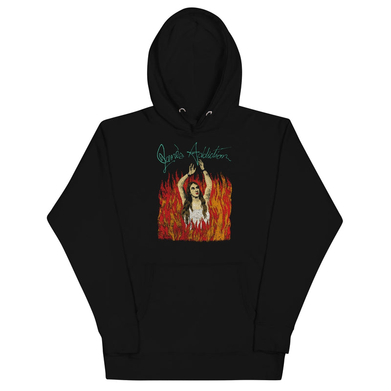 Jane's Addiction - Flames Hoodie - Black