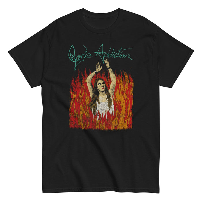 Jane's Addiction - Flames T-Shirt - Black