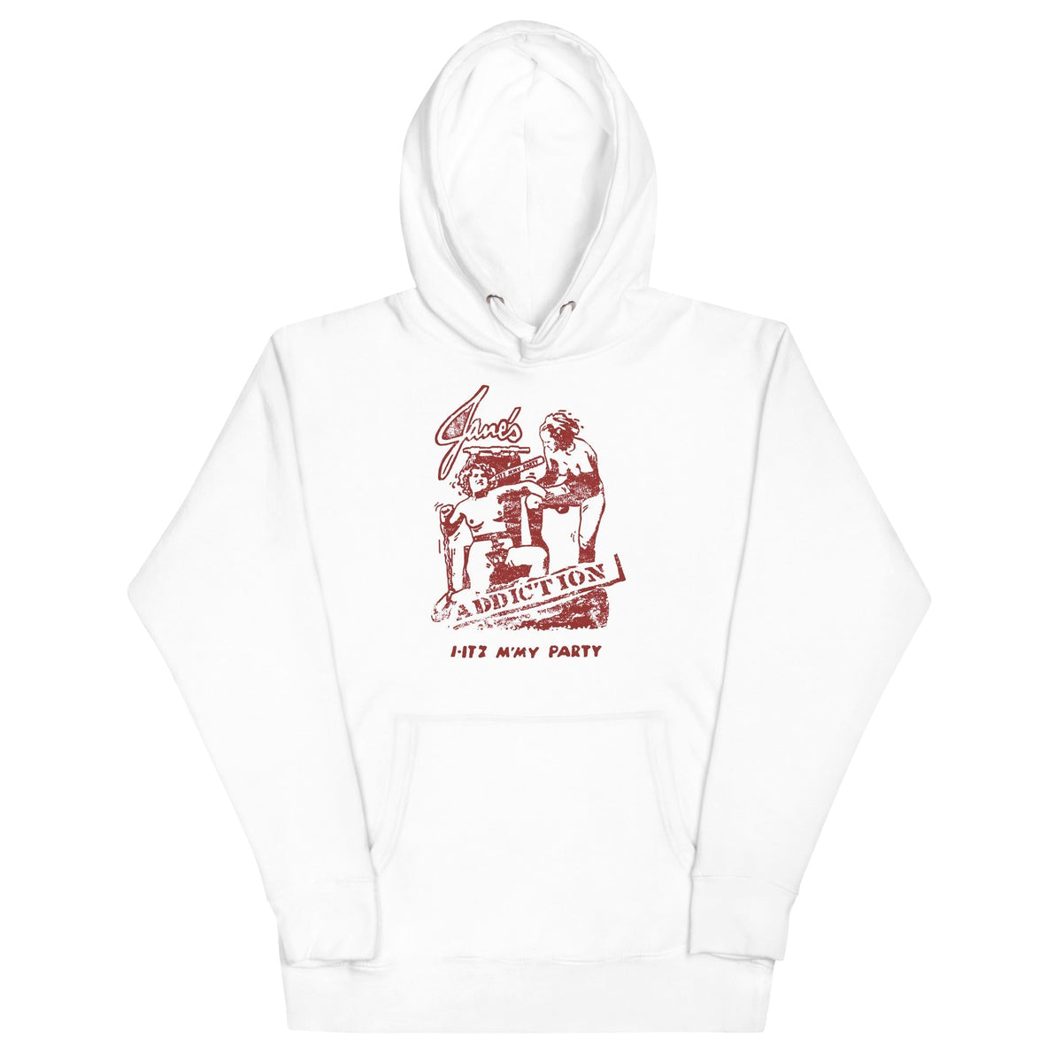 Jane's Addiction - Still My Party Hoodie - White