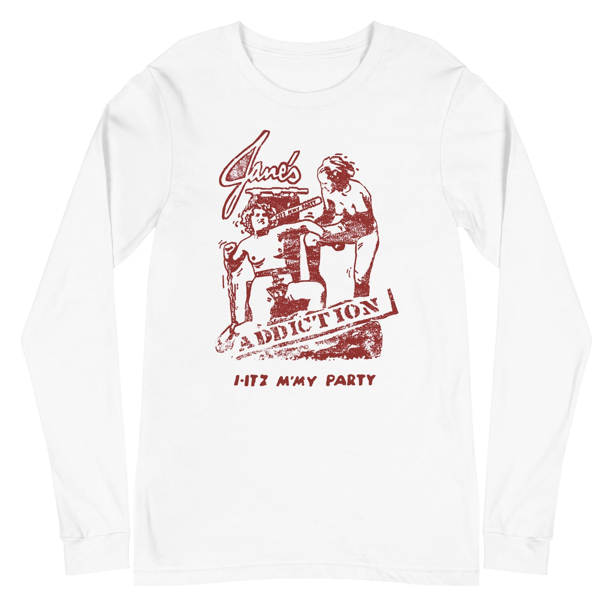 MerchMoment - Jane's Addiction - Still My Party Long Sleeve T-Shirt -