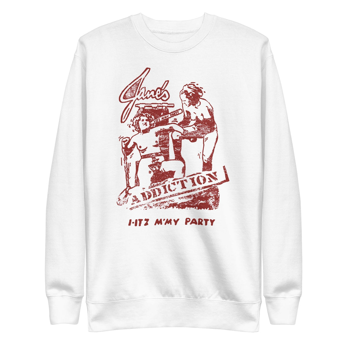 Jane's Addiction - Still My Party Sweatshirt - White