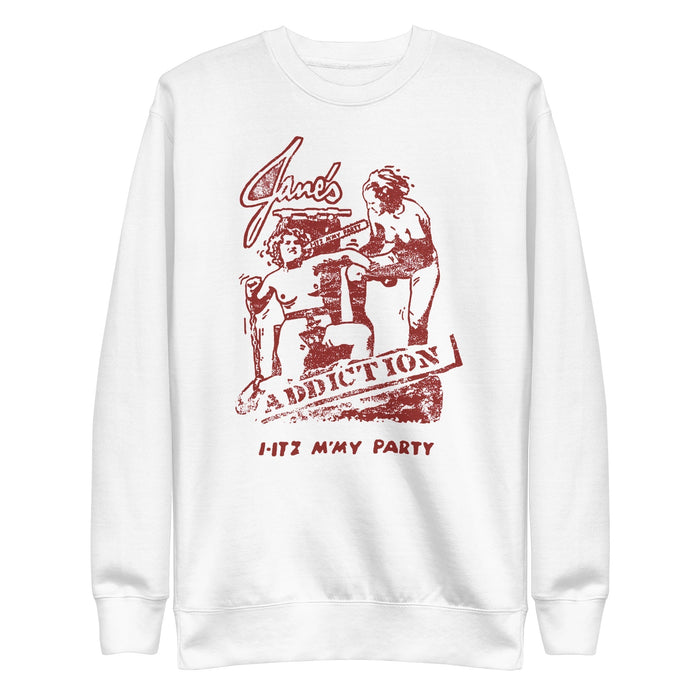 Jane's Addiction - Still My Party Sweatshirt - White