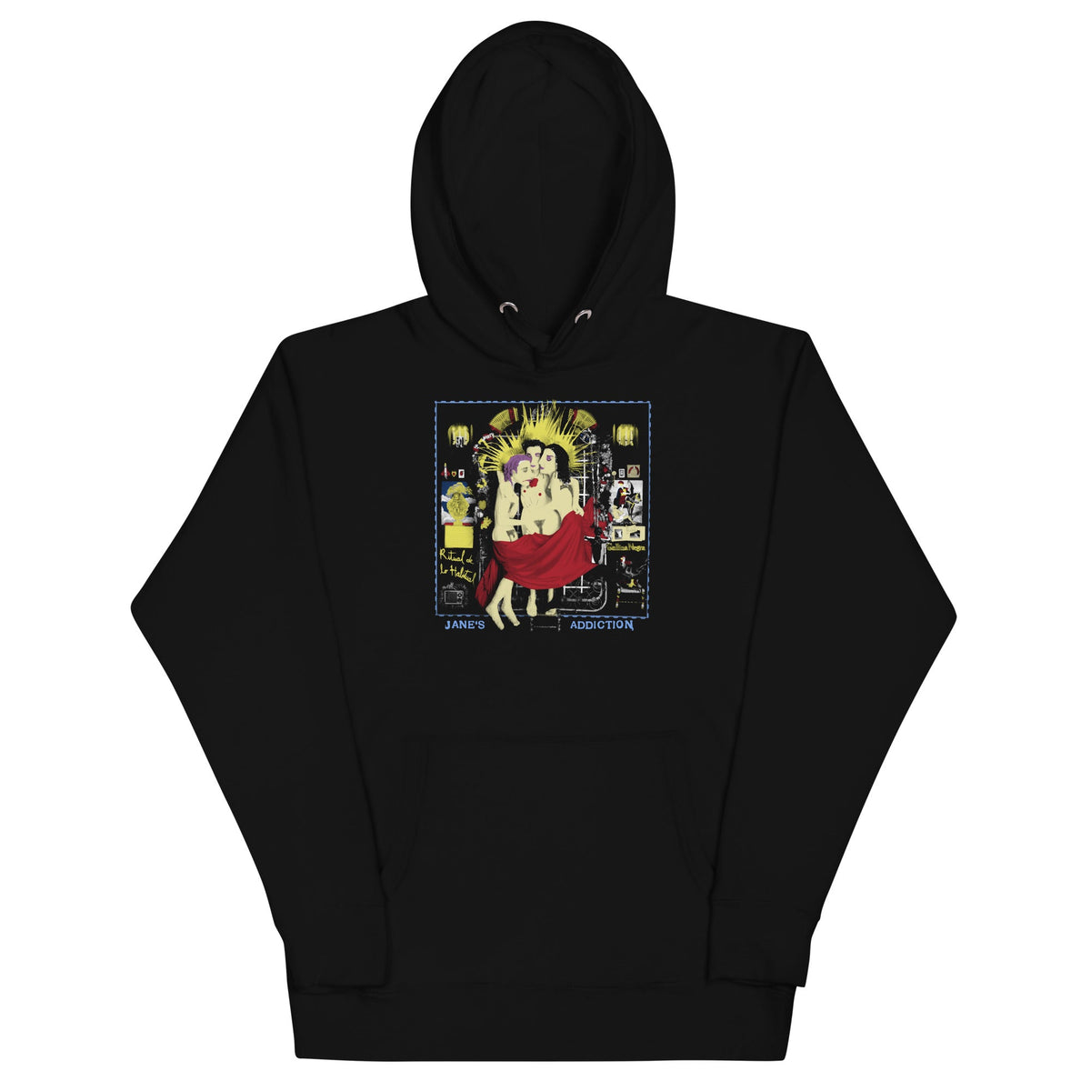 Jane's Addiction - Three Ladies Hoodie - Black