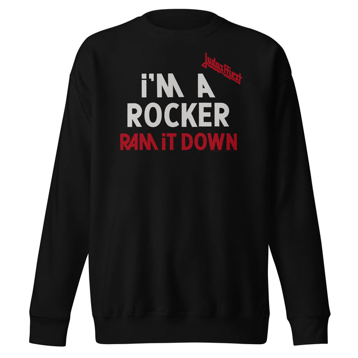 Judas Priest - I'm a Rocker Sweatshirt - Black