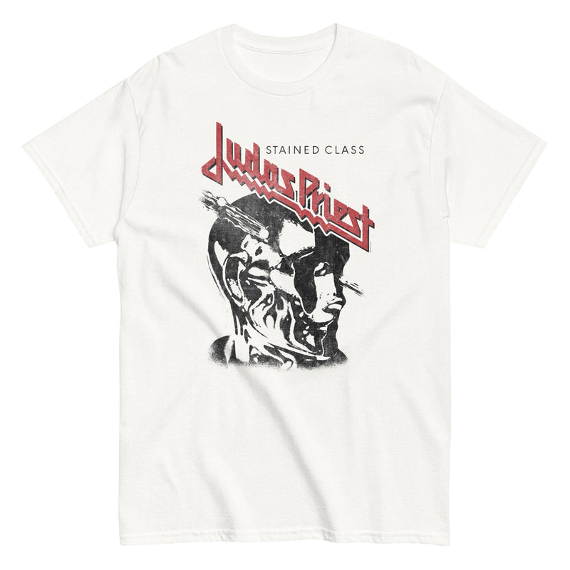 Judas Priest - Look Left T-Shirt - White