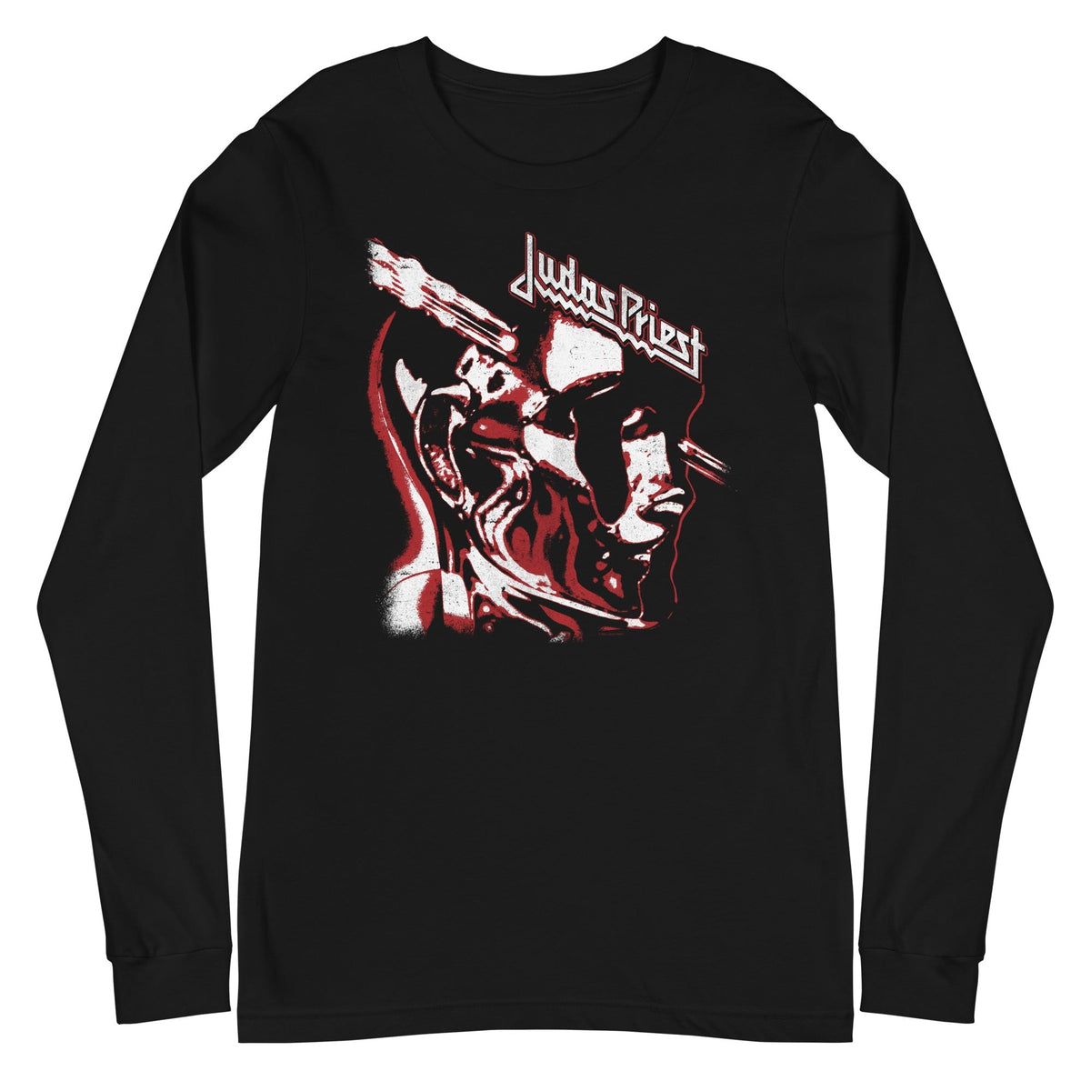 Judas Priest - Look Right Long Sleeve T-Shirt - Black