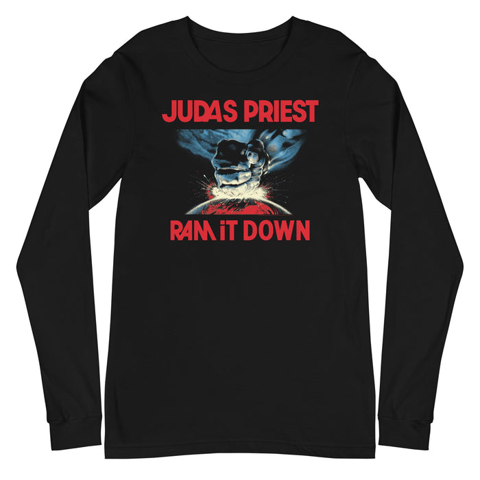 Judas Priest - Ram Bigger Long Sleeve T-Shirt - Black