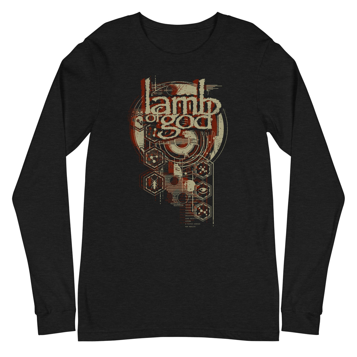 Lamb of God - Analog Long Sleeve T-Shirt - Black