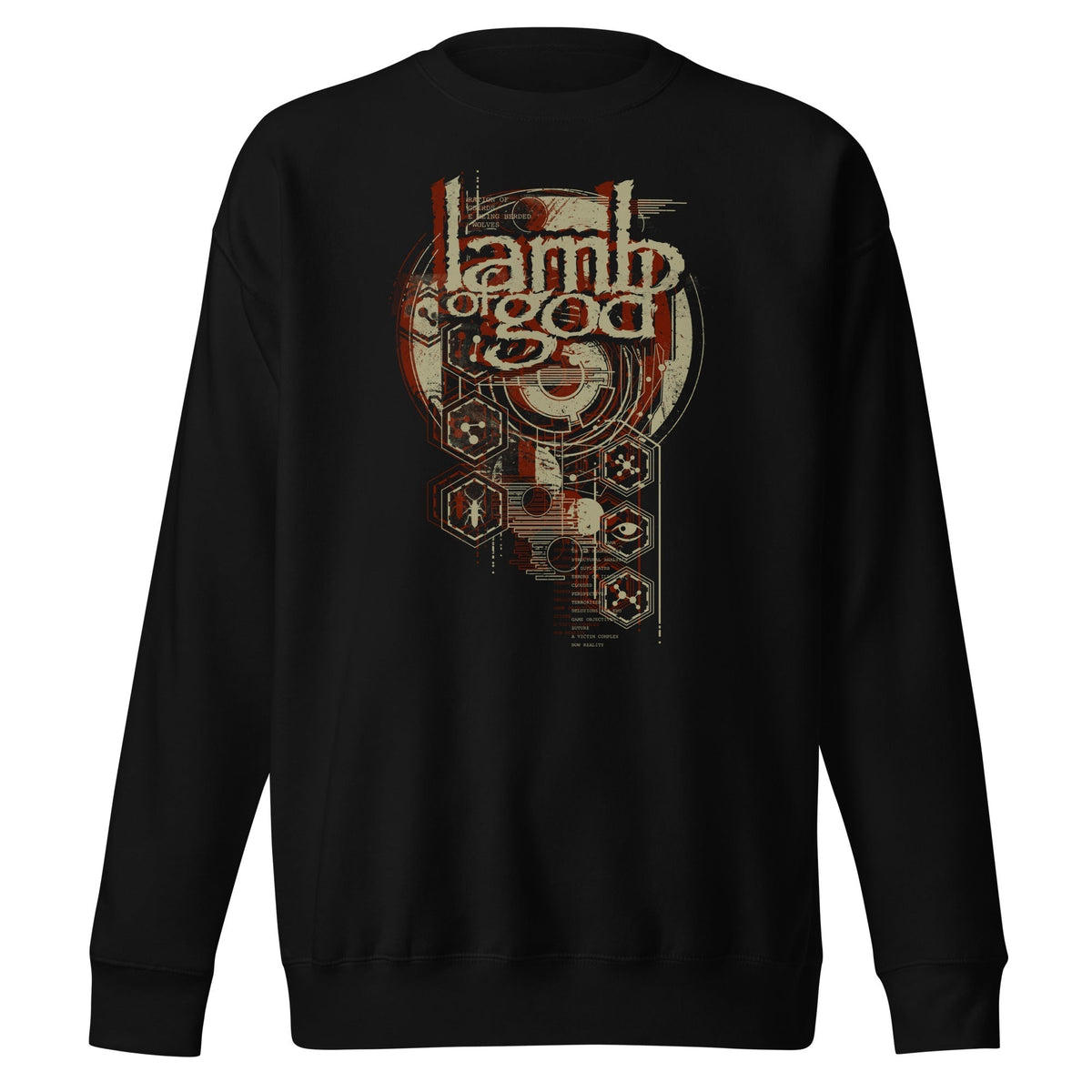 Lamb of God - Analog Sweatshirt - Black