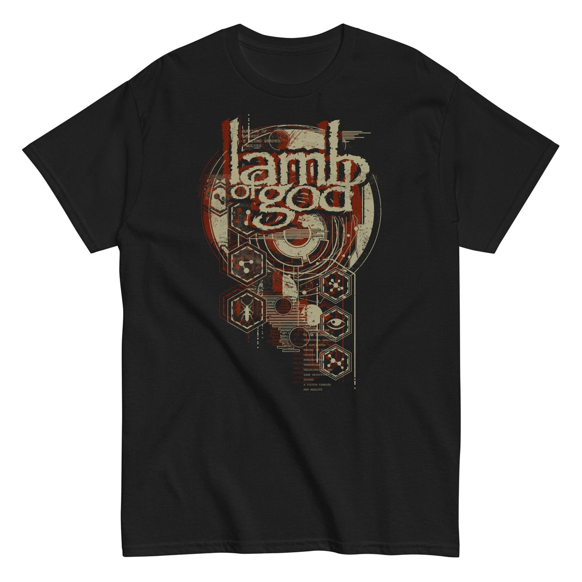 Lamb of God - Analog T-Shirt - Black