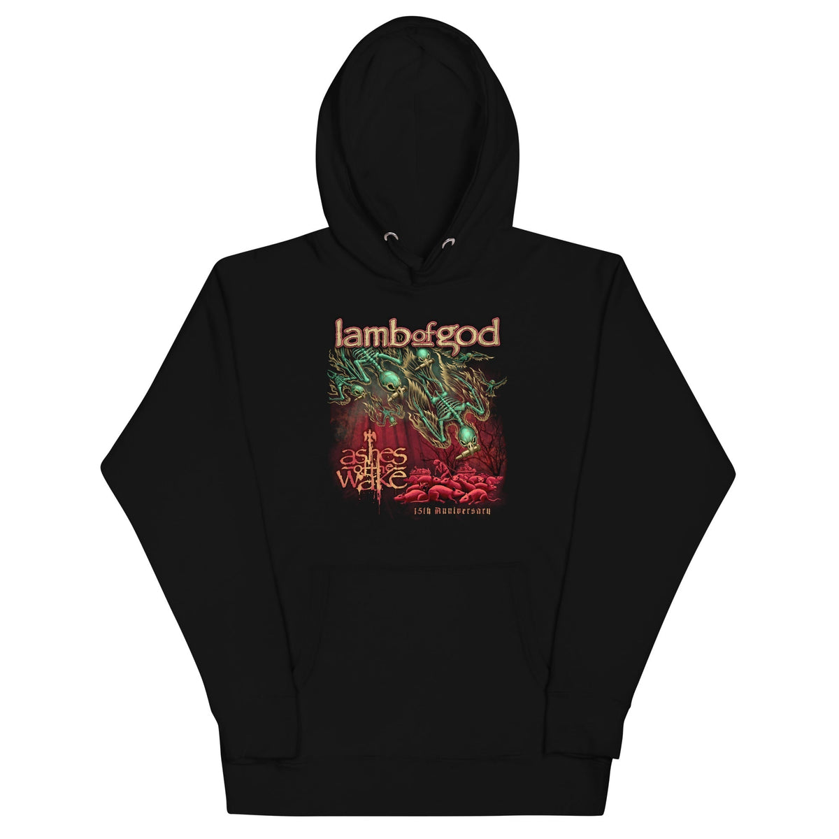 Lamb of God - Ashes Anniversary Hoodie - Black