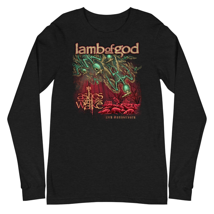 Lamb of God - Ashes Anniversary Long Sleeve T-Shirt - Black