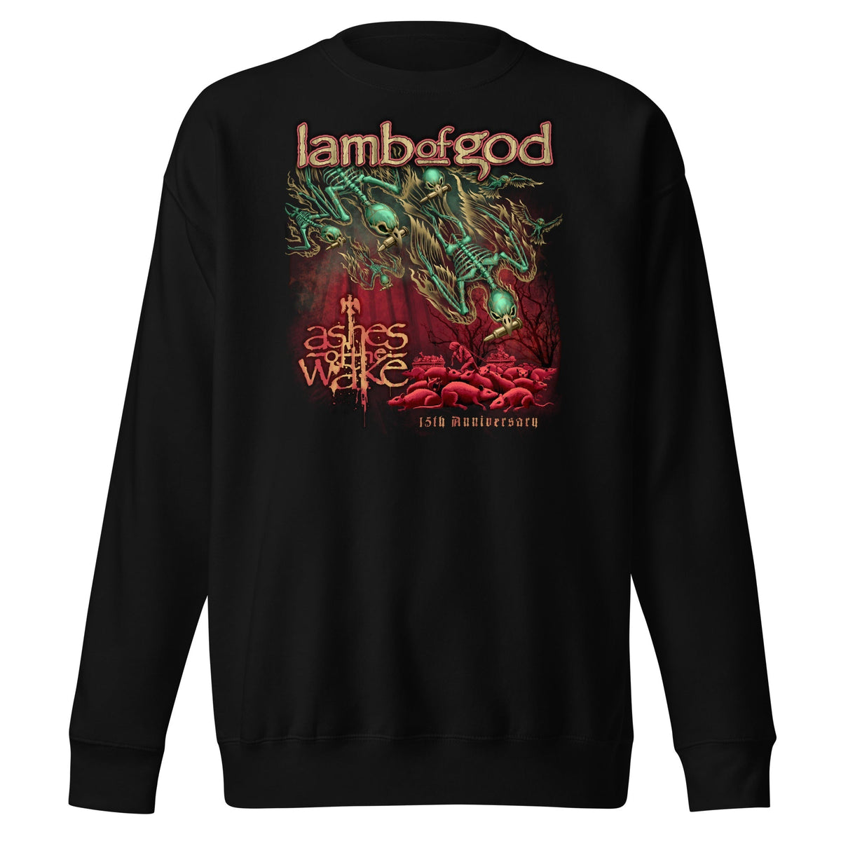 Lamb of God - Ashes Anniversary Sweatshirt - Black