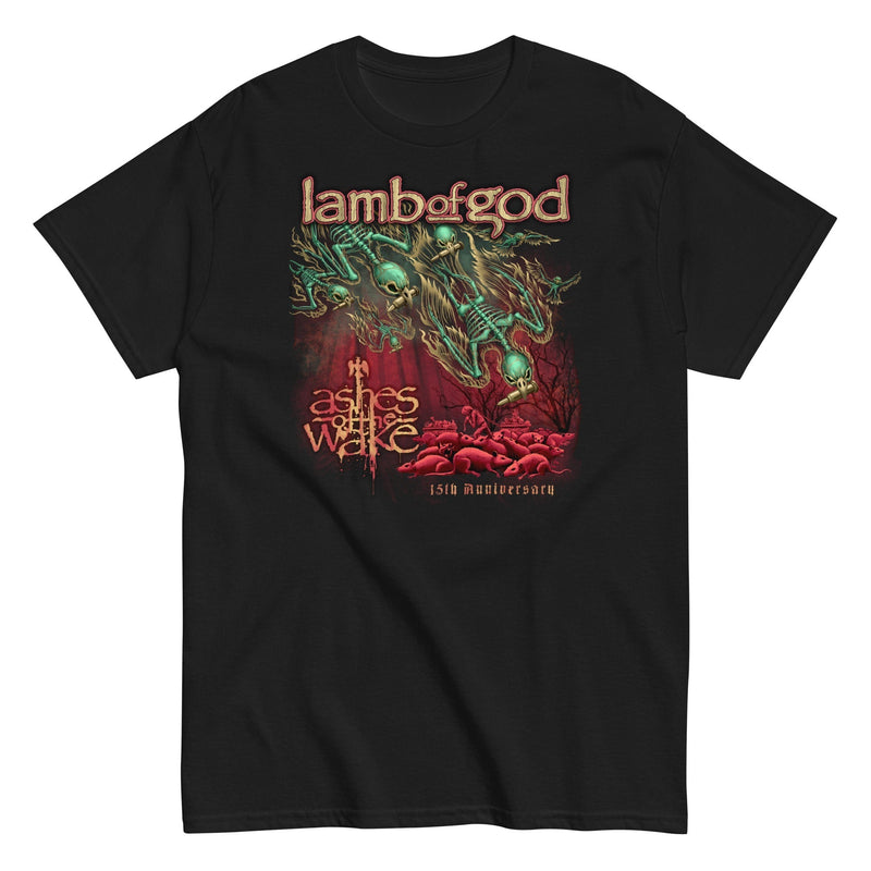 Lamb of God - Ashes Anniversary T-Shirt - Black