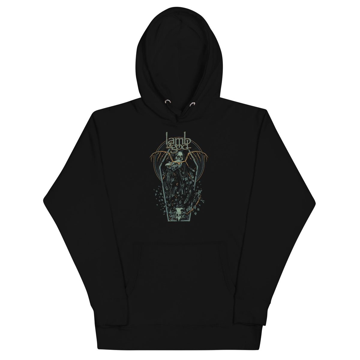 Lamb of God - Casket Hoodie - Black