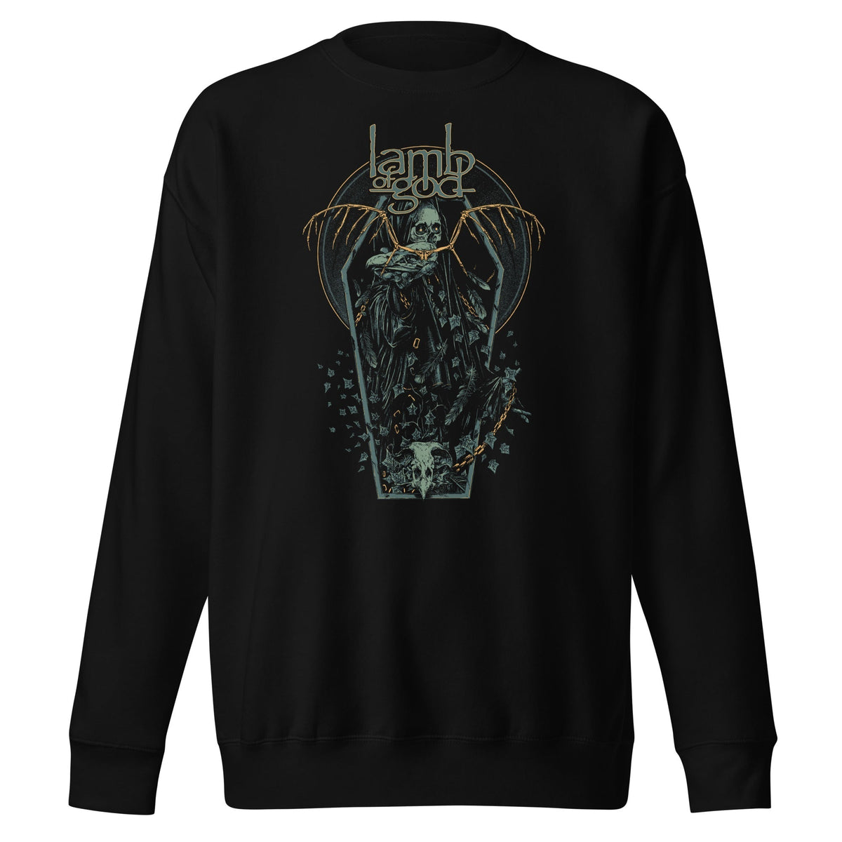 Lamb of God - Casket Sweatshirt - Black