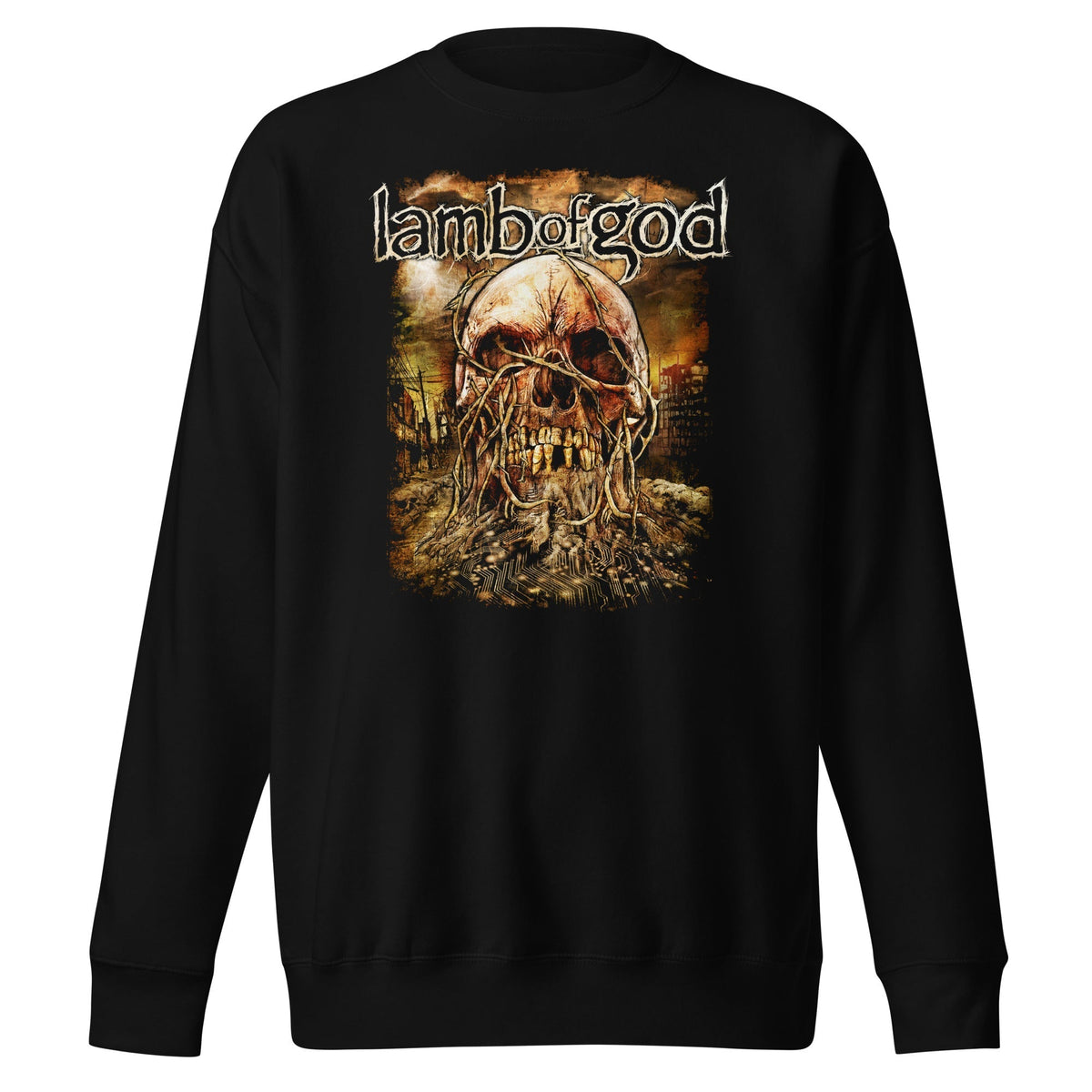 Lamb of God - Circle of Death Sweatshirt - Black