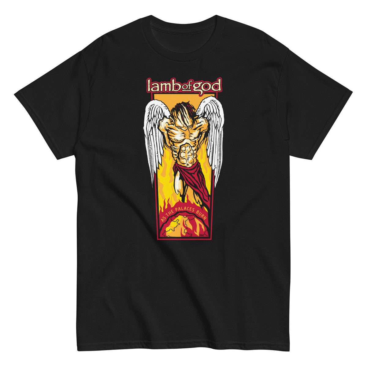 Lamb of God - Fallen Angel T-Shirt - Black