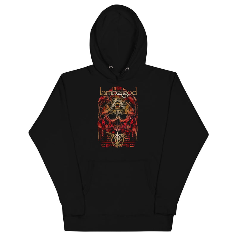 Lamb of God - Providence Skull Hoodie - Black