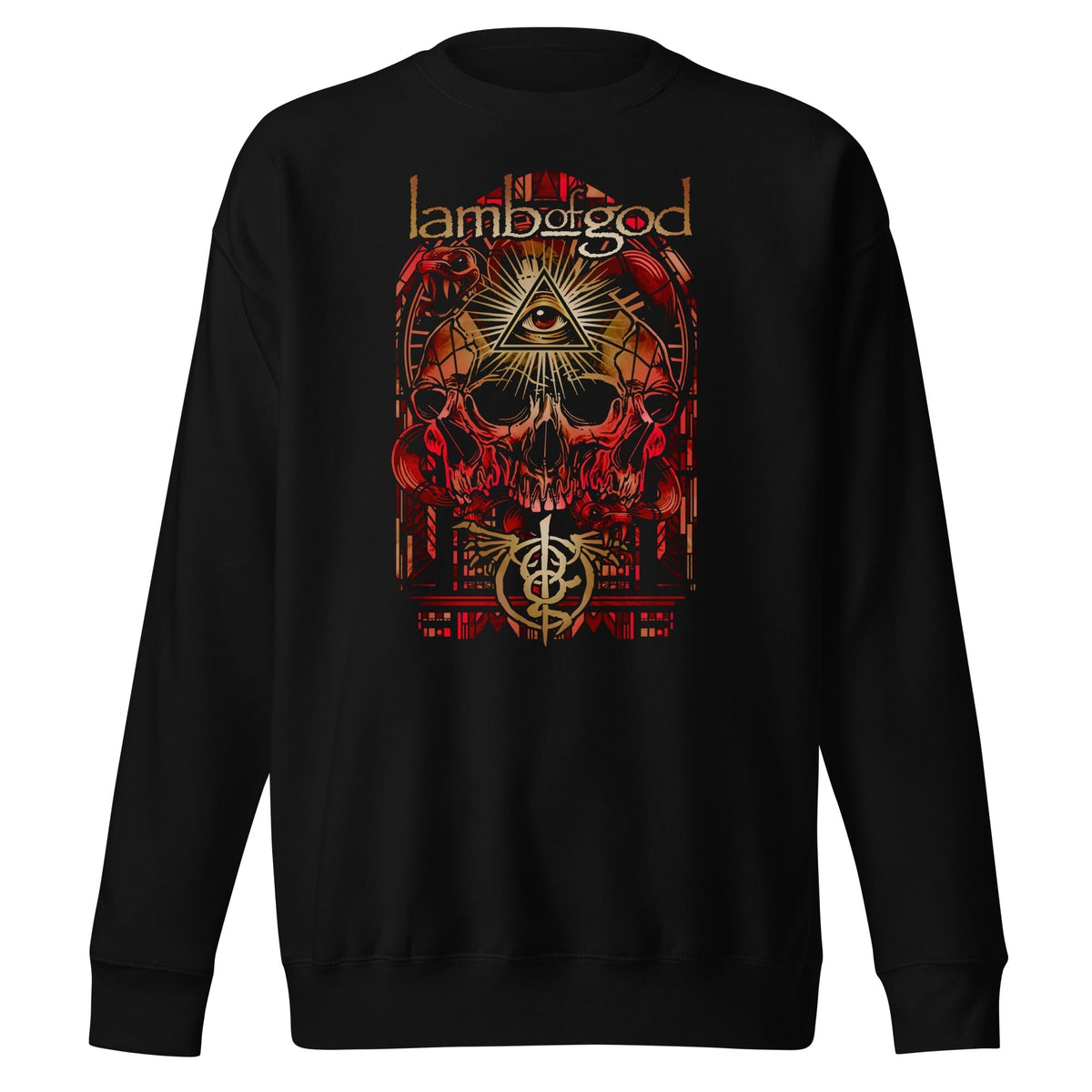 Lamb of God - Providence Skull Sweatshirt - Black