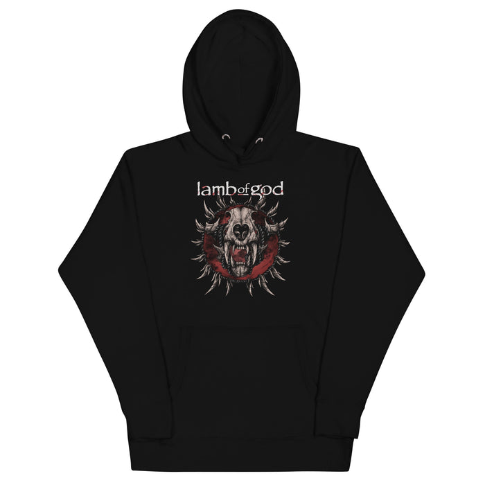 Lamb of God - Steer Skull Hoodie - Black