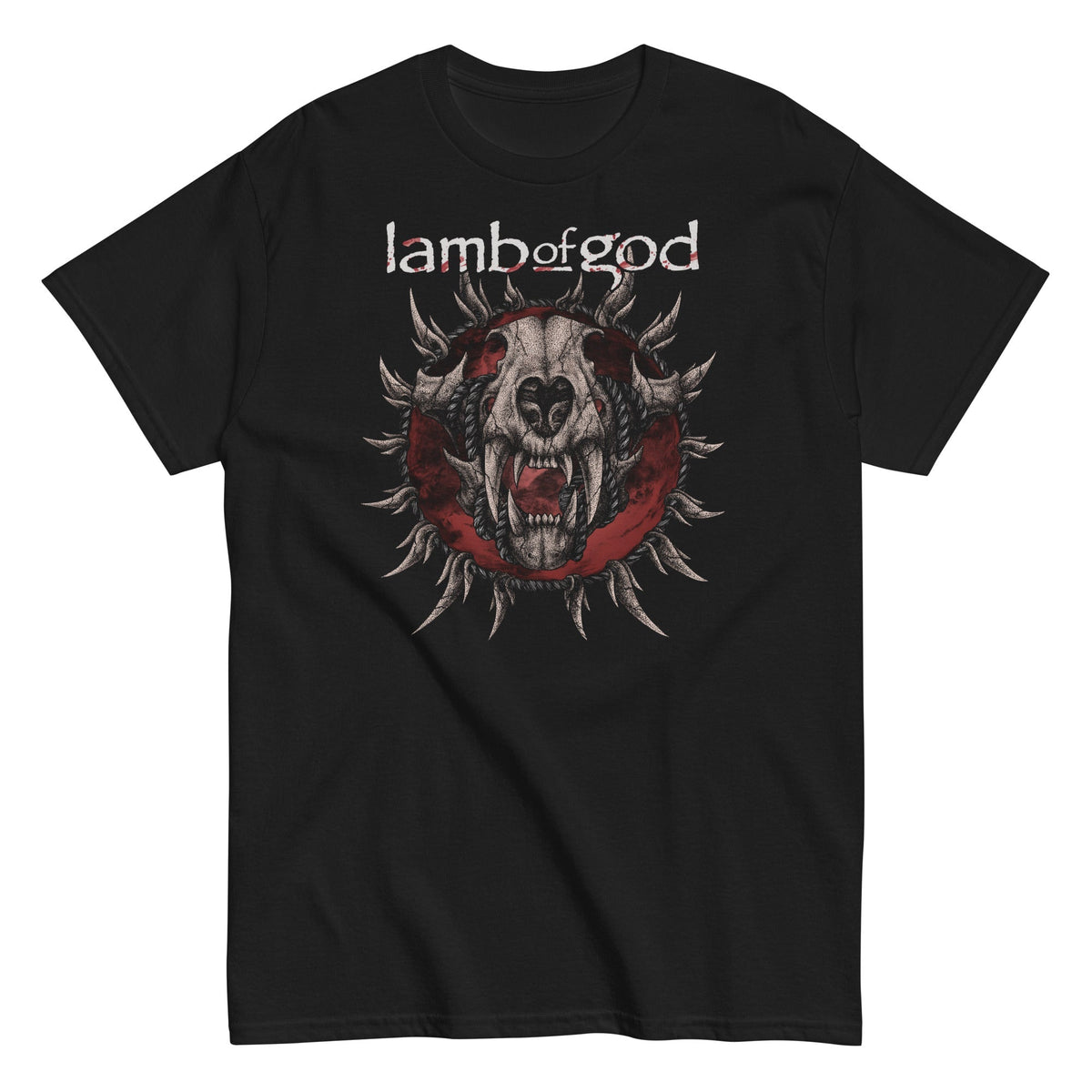 Lamb of God - Steer Skull T-Shirt - Black