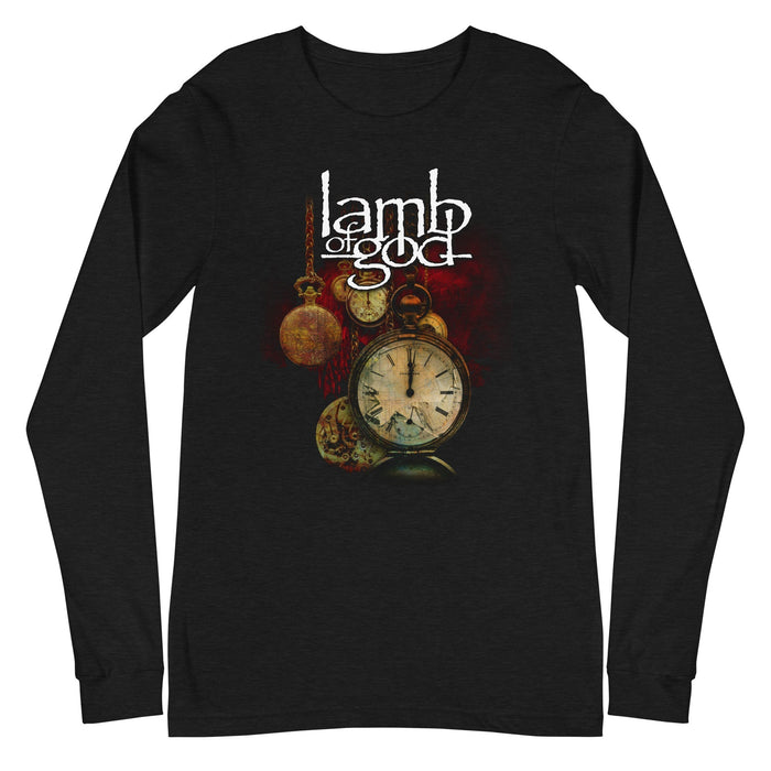 Lamb of God - Time and Again Long Sleeve T-Shirt - Black