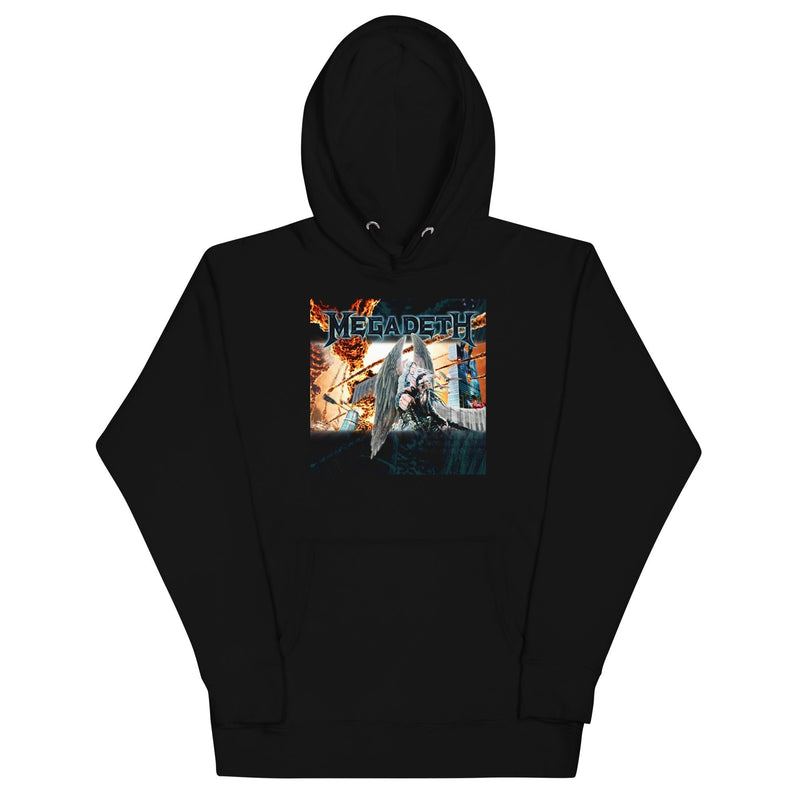 Megadeth - Angel Flames Hoodie - Black