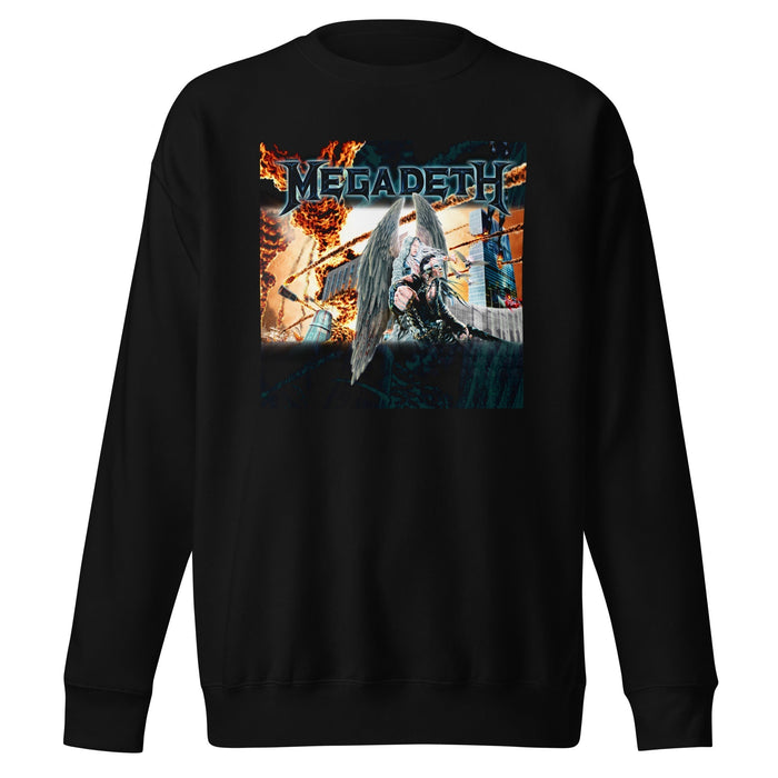 Megadeth - Angel Flames Sweatshirt - Black