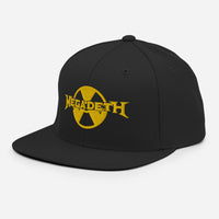 MerchMoment - Megadeth Black Nuclear Snapback Hat -