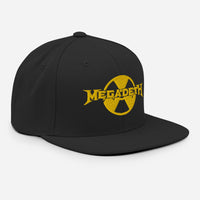 MerchMoment - Megadeth Black Nuclear Snapback Hat -